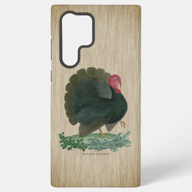 Vintage Turkey Samsung Galaxy Case (Back)