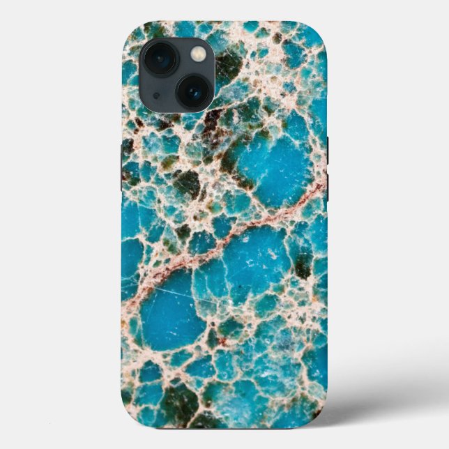 Vintage Turquoise Mosaic Case-Mate iPhone Case (Back)