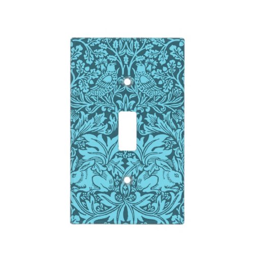 Vintage Turquoise pattern Light Switch Cover