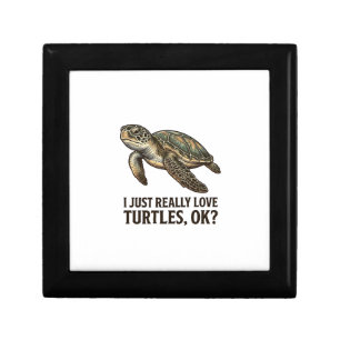 Vintage Turtle Lover Funny Sea Turtle Shirt_1 Gift Box