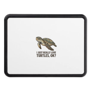 Vintage Turtle Lover Funny Sea Turtle Shirt_1 Hitch Cover