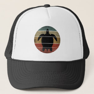 VINTAGE TURTLE  TRUCKER HAT