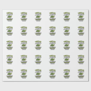 Vintage Turtles Are Awesome Funny Turtle Shirt_1 Wrapping Paper