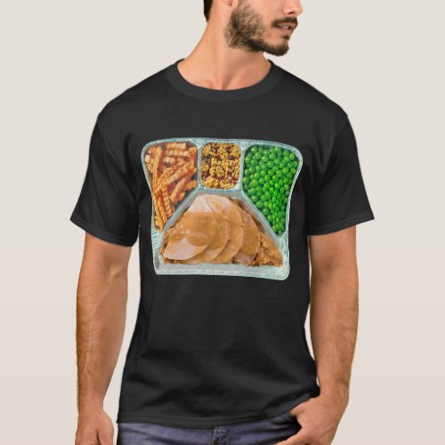 Vintage TV Dinner Roast Turkey T_Shirt