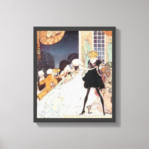 Vintage Twelve Dancing Princesses by Kay Nielsen Canvas Print