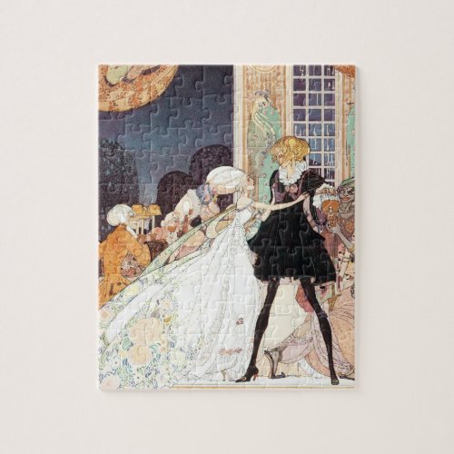 Vintage Twelve Dancing Princesses by Kay Nielsen Jigsaw Puzzle