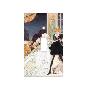 Vintage Twelve Dancing Princesses by Kay Nielsen Light Switch Cover