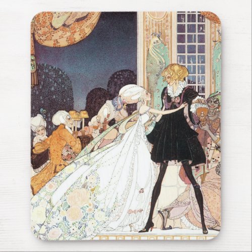 Vintage Twelve Dancing Princesses by Kay Nielsen Mouse Pad