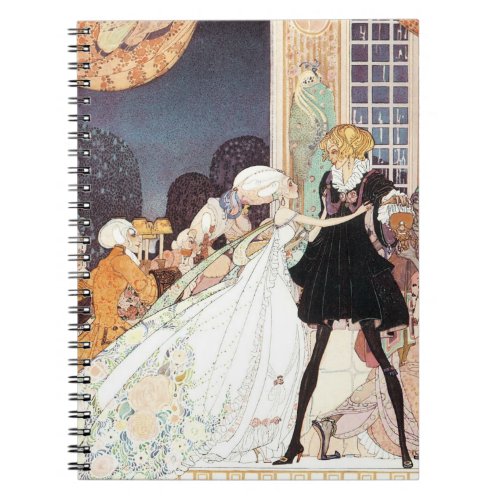 Vintage Twelve Dancing Princesses by Kay Nielsen Notebook