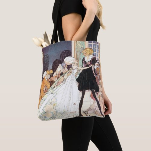 Vintage Twelve Dancing Princesses by Kay Nielsen Tote Bag