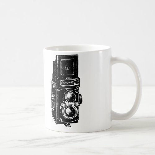 Vintage Twin_lens Reflex Camera Graphic Collection Coffee Mug