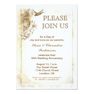 church anniversary invitation
