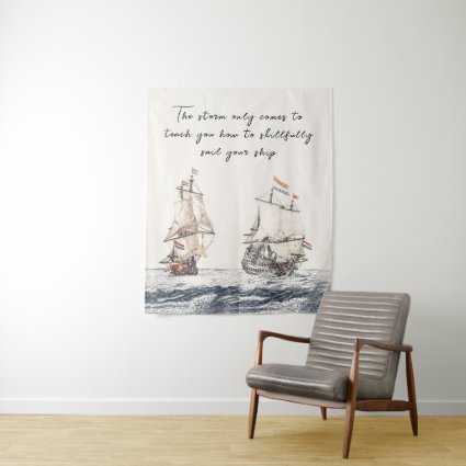 Vintage Two Sailing Ships At Sea Johan Teyler