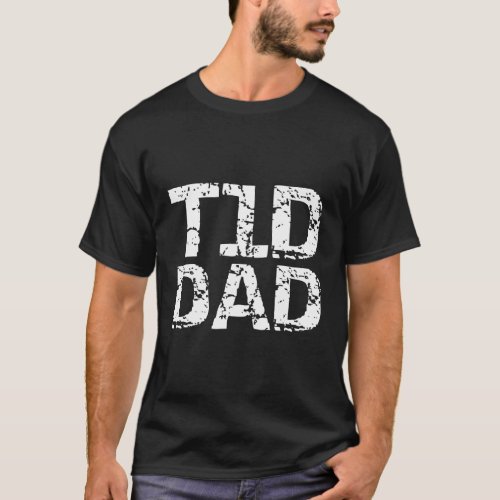 Vintage Type 1 Diabetes Dad Gift For Fathers Cool  T_Shirt