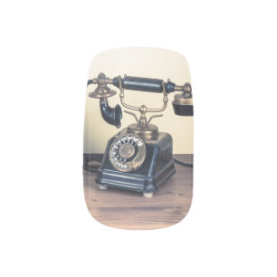 Vintage Type Writer Nail Art Manicure Stickers