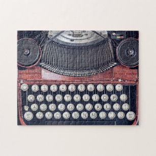 Vintage Typewriter Jigsaw Puzzle