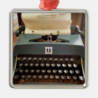 Vintage Typewriter Ornament