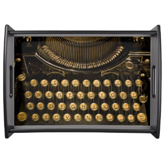 Vintage Typewriter Serving Tray No. 4
