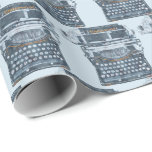 Vintage Typewriter Wrapping Paper