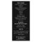 Vintage Typography Style Black Wedding Programs