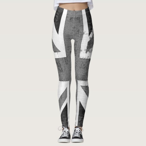 Vintage UK Flag Leggings