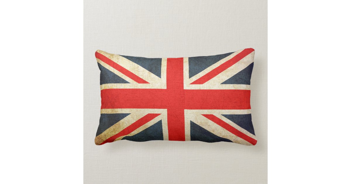 Vintage Uk Flag Pillows Zazzle Com