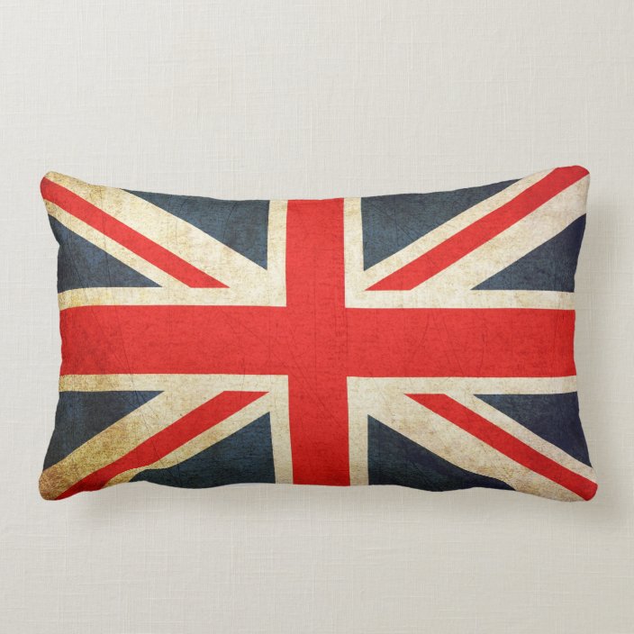 Vintage UK Flag Pillows | Zazzle.com