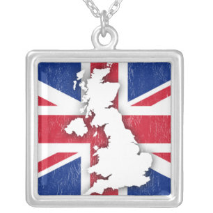Vintage UK Silver Plated Necklace