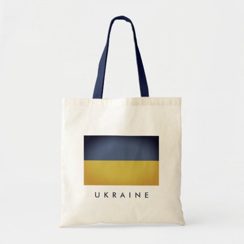 Vintage Ukraine flag tote bags