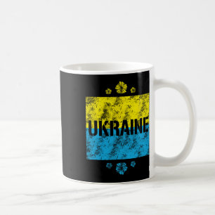 Vintage Ukraine Ukrainian Flag Pride 10 Coffee Mug
