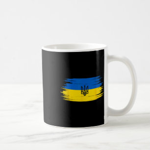 Vintage Ukraine Ukrainian Flag Pride 12 Coffee Mug
