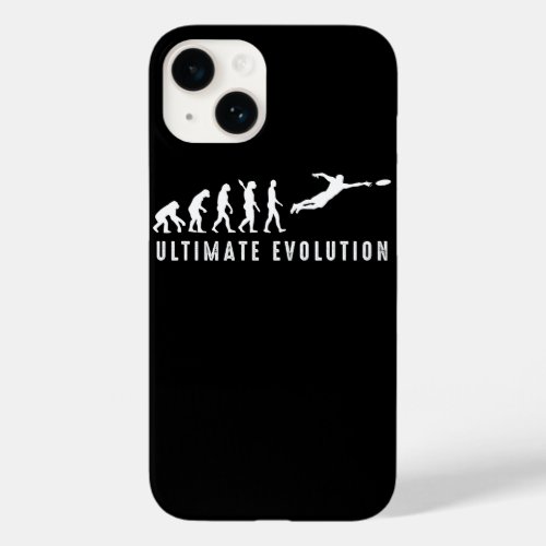 Vintage Ultimate Frisbee Sport Evolution Case_Mate iPhone 14 Case