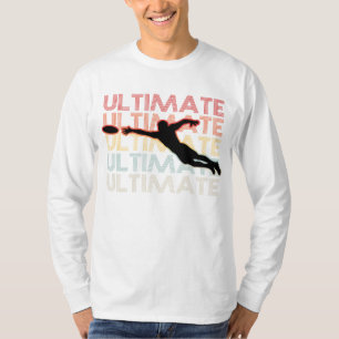 Vintage Ultimate Frisbee Sport Retro T-Shirt