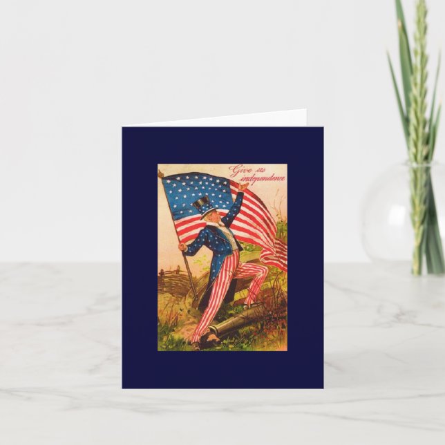 Vintage Uncle Sam Card (Front)