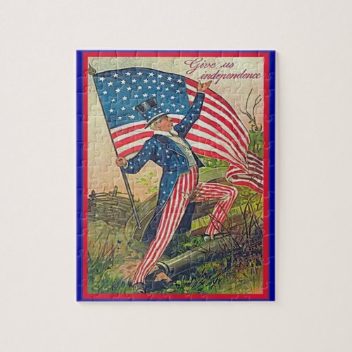 vintage uncle sam jigsaw puzzle