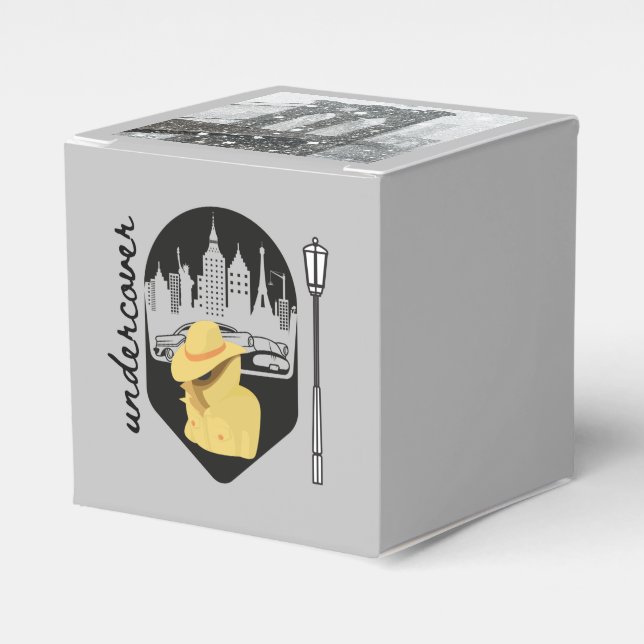 vintage undercover blues favor boxes (Front Side)