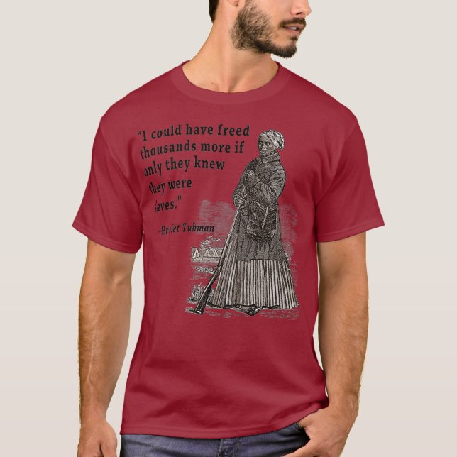 Vintage Underground Railroad Shirt-African T-Shirt (Front)