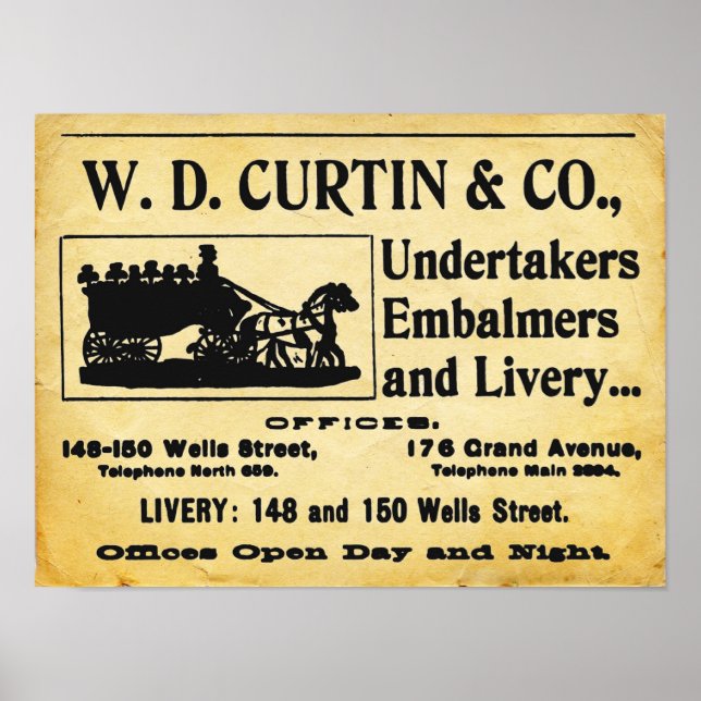 Vintage Unders - Embalmer Poster (Front)