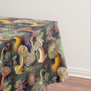 Vintage Underwater Design With Subtle Beauty Tablecloth