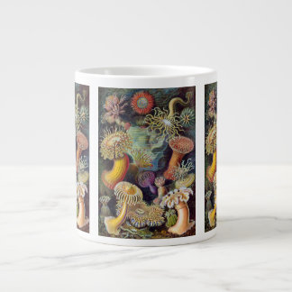 Vintage Underwater Sea Anemones by Ernst Haeckel Giant Coffee Mug