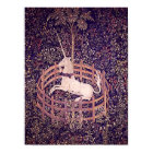 Vintage Unicorn In Captivity Tapestry Print