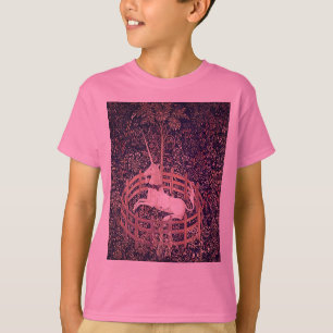 Vintage Unicorn In Captivity Tapestry T-Shirt