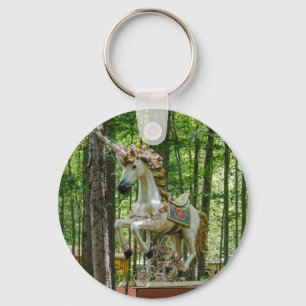 Vintage Unicorn Keychain