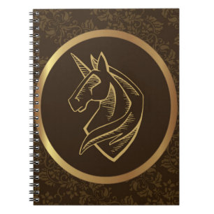 Vintage Unicorn Notebook