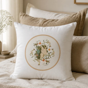 Vintage Unicorn Pillow