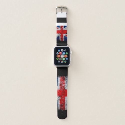 Vintage Union Jack Apple Watch Band