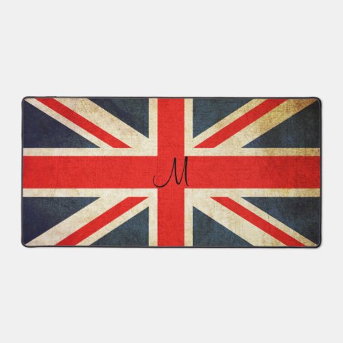 Vintage Union Jack British Flag Desk Mat