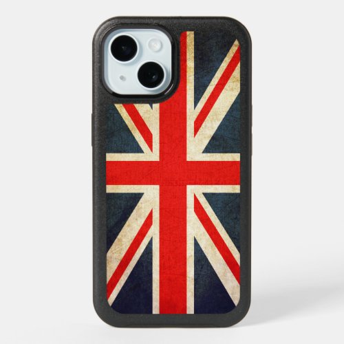 Vintage Union Jack British Flag iPhone 15 Case