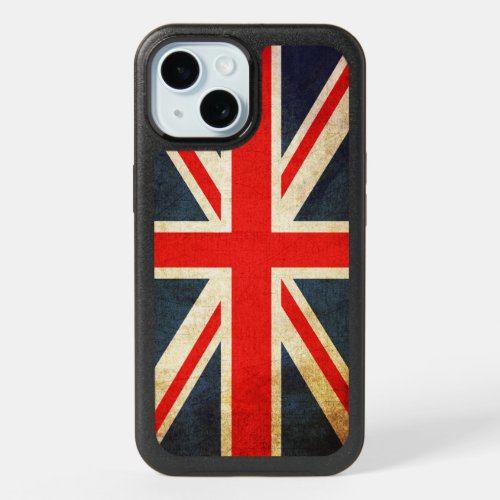 Vintage Union Jack British Flag iPhone 15 Case