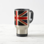Vintage Union Jack British Flag Travel Mug at Zazzle